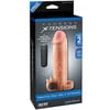  . Pipedream Funda que se adapta a cualquier tamaño y forma, incorpora una anilla para poner los testículos y prolongar la erección y eyaculación. Vibrador Feel 2 Ext Flesh . 